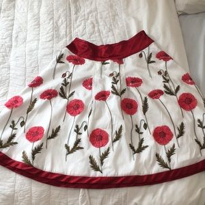 Designer Shelby Hansen skirt